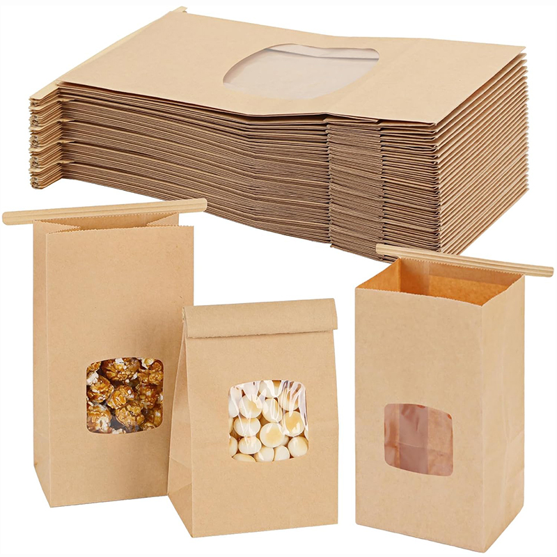 Food Snacks For School - Sacs de boulangerie 10 pièces, sacs