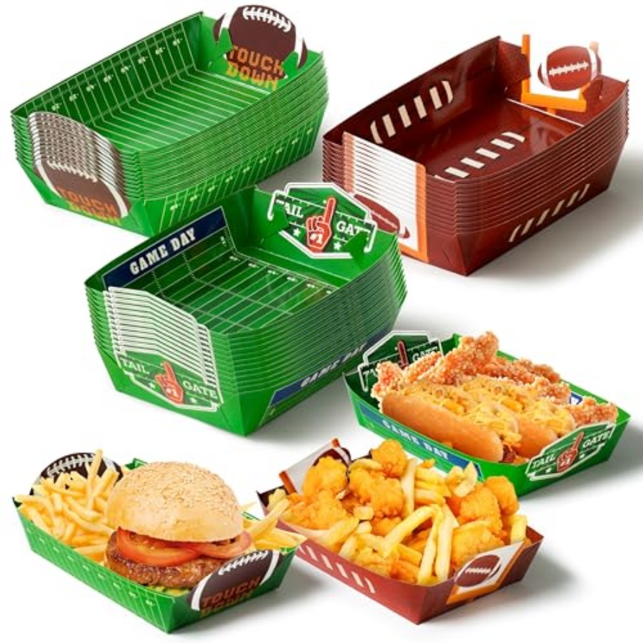 Food Snacks Game - Grands Assiettes Alimentaires - 36 Pièces,