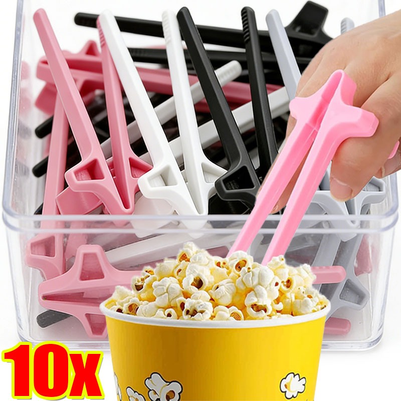 Food Snacks Game - 10/1PCS Pince à nourriture pour enfants,