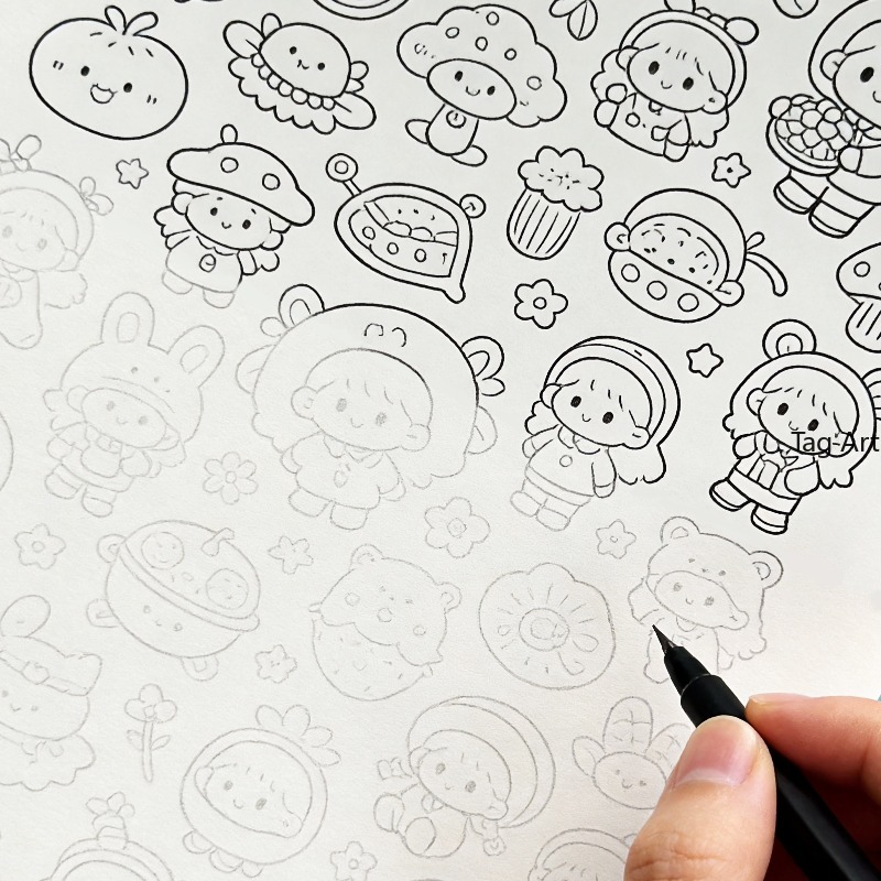 Livre d'images pour soulager l - Food And Snacks Coloring Book Bold And Easy avis et prix