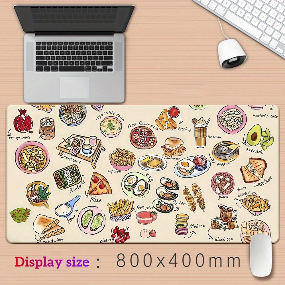 Grand tapis de souris XXL, tap - Food Snacks Game avis et prix