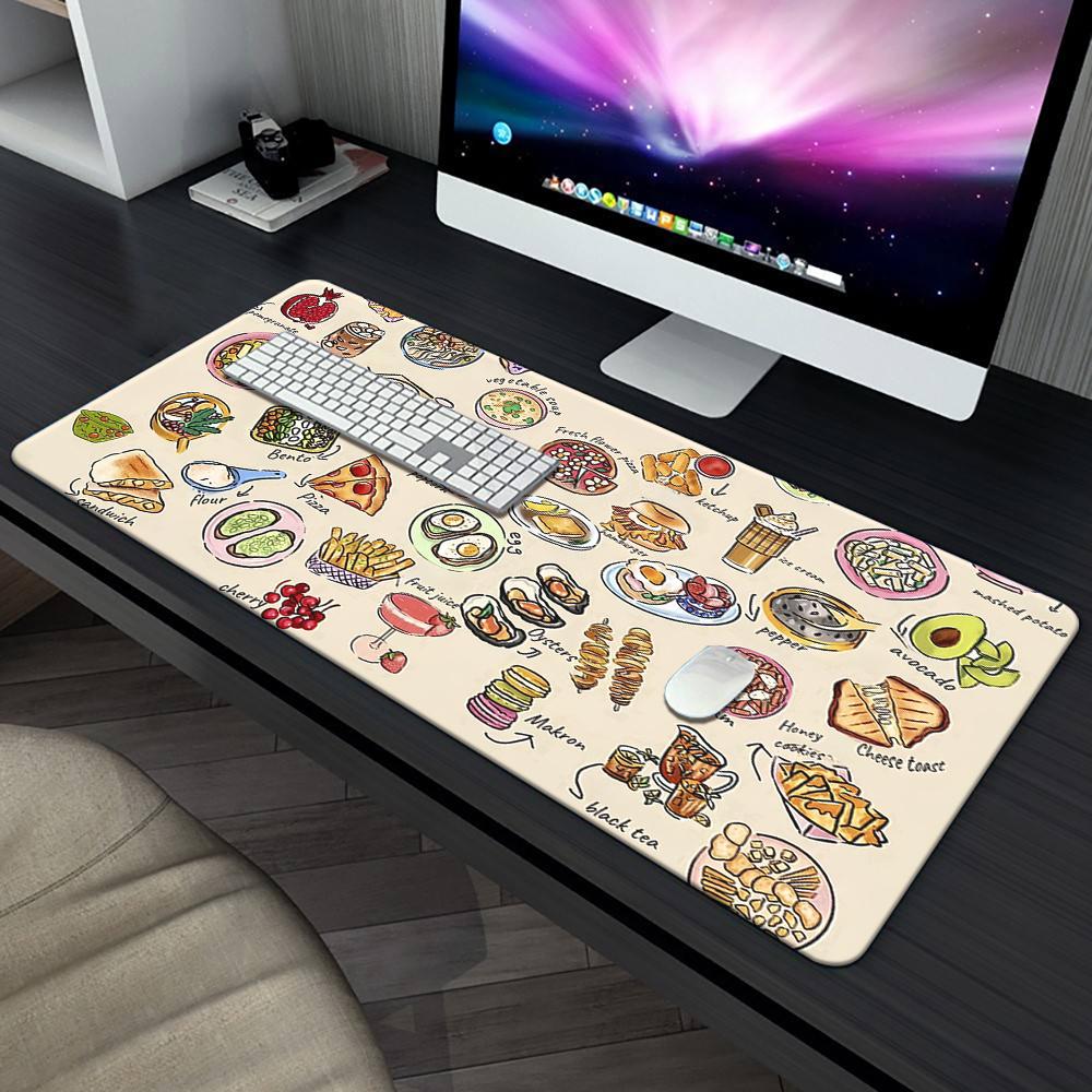 Grand tapis de souris XXL, tap - Food Snacks Game avis et prix