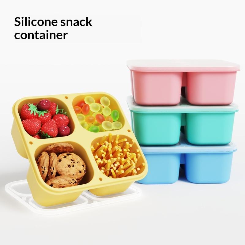 Boîte à collation en silicone  - Food Snacks For School avis et prix