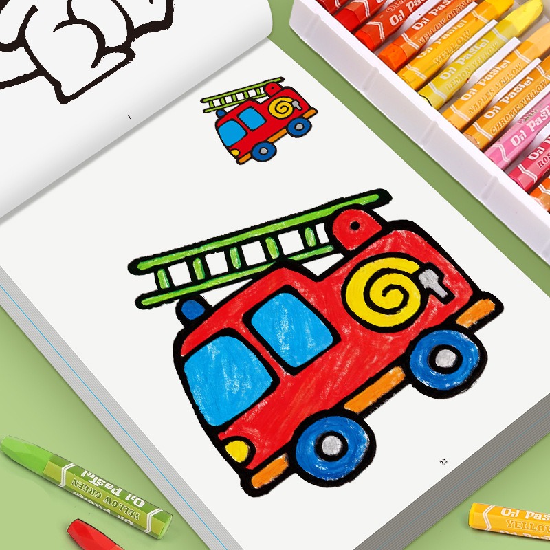 Livre de coloriage pour enfant - Food And Snacks Coloring Book Bold And Easy avis et prix